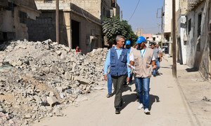 В ходе визита в Сирию Филиппо Гранди побывал в Думе в Восточной Гуте