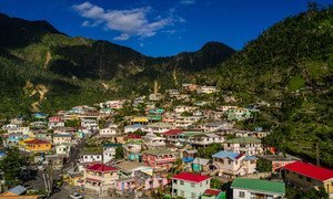 Six months after the 2017 hurricane season which devastated many islands in the Caribbean  communities have been rebuilt (file February 2018).