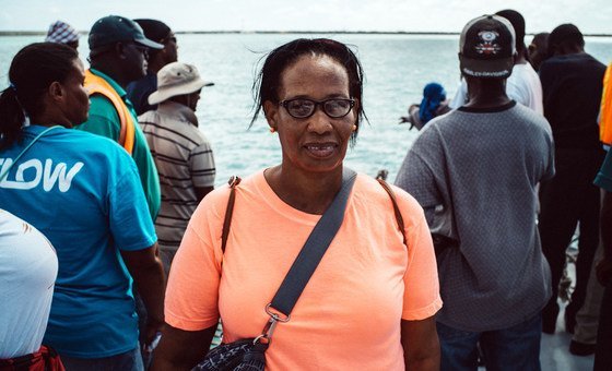 Primrose Thomas was at her home in Barbuda when two category 5 hurricanes hit the Caribbean island. 