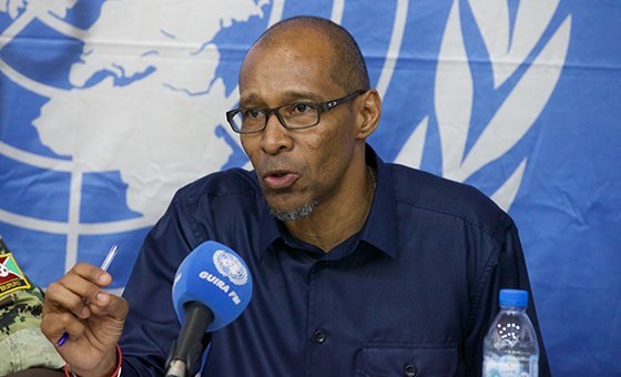 Vladimir Monteiro é porta-voz da Missão da ONU na República Centro-Africana, Minusca.