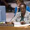 Bintou Keita, Assistant Secretary-General for Peacekeeping Operations, briefs the Security Council on Haiti, on 6 September.