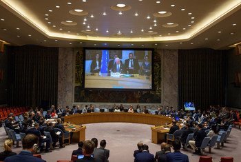 L’Envoyé spécial de l'ONU pour la Syrie, Staffan de Mistura, s’adresse par visioconférence au Conseil de sécurité sur la situation dans le pays.