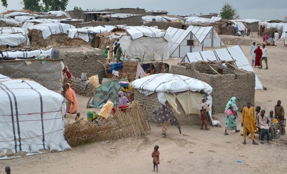 View of Rann, Borno State, Nigeria.