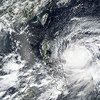 2018年9月13日拍摄到的台风“山竹”卫星云图。