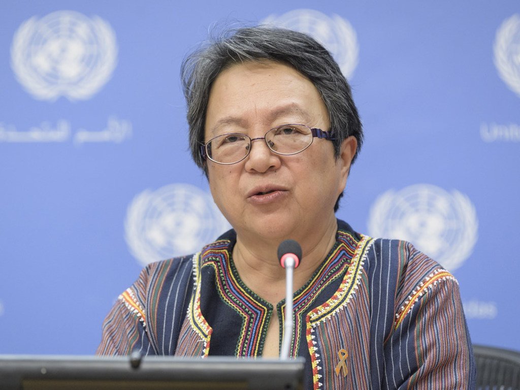 Victoria Tauli-Corpuz, Rapporteure spéciale sur les droits des peuples autochtones (photo d'archives).