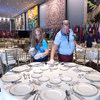 每年九月联合国大会召开期间，联合国秘书长都会为前来参会的各国元首举行正式午宴。联合国的工作人员正在为午宴做准备工作。（资料图片）