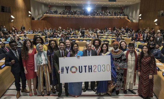 Evento de alto nivel, na sede da ONU em 2018, assinalou o lançamento da estratégia da ONU para a juventude até 2030.