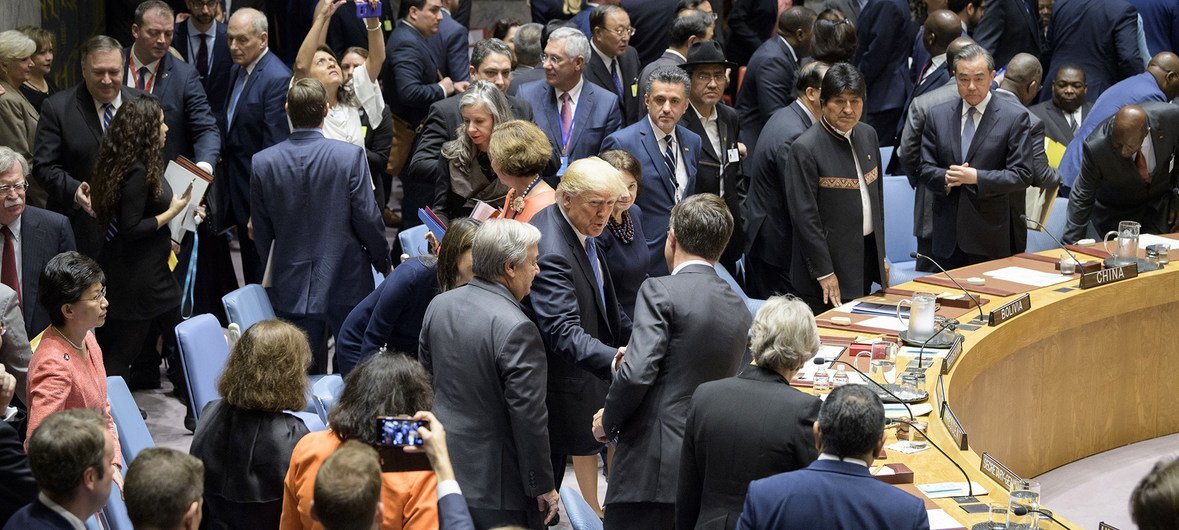 El Consejo de Seguridad de la ONU celebró una sesión de alto nivel sobre no proliferación de armas de destrucción masiva.