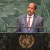 Le ministre des Affaires étrangères, Mahmoud Ali Youssouf, de Djibouti, prend la parole à la soixante-treizième session de l’Assemblée générale des Nations Unies.