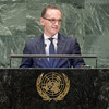 俄罗斯外交部长马斯（Heiko Maas）在联大第73届会议一般性辩论上发言。
