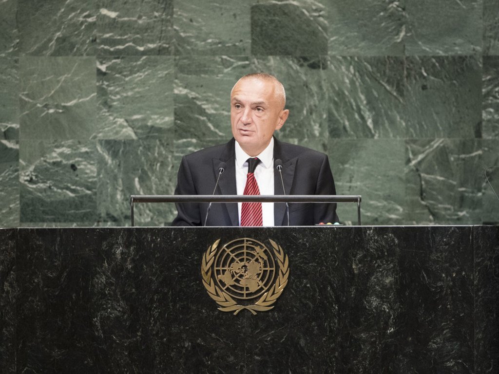 Ilir Meta President of Albania addresses the general debate of the General Assembly’s seventy-third session.