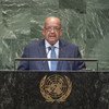 Le Ministre des affaires étrangères algérien, Abdelkader Messahel, prend la parole à la soixante-treizième session de l’Assemblée générale des Nations Unies.