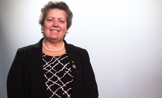 Ministra do Mar de Portugal, Ana Paula Vitorino. 