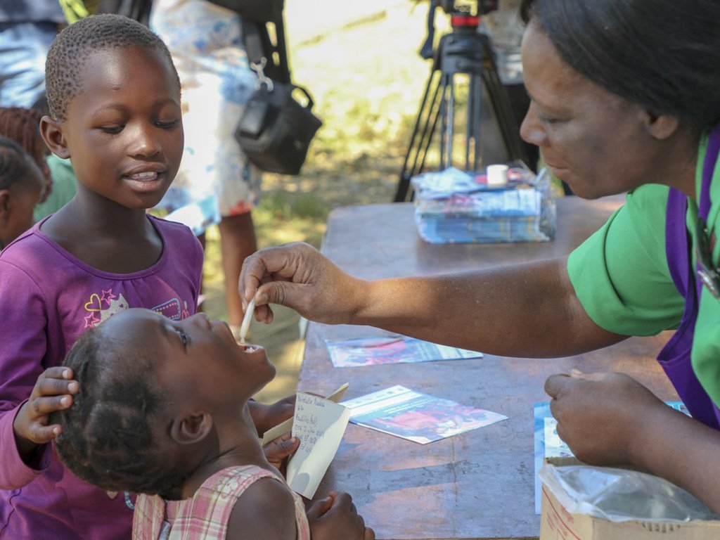  2018年10月3日，口服霍乱疫苗接种活动正在哈拉雷周围受影响最严重的地区开展。 