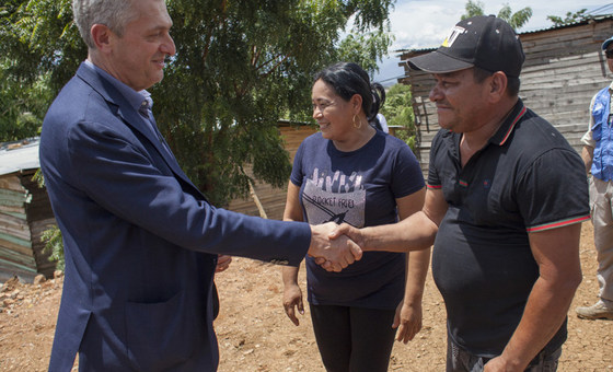 O Alto Comissário da ONU para o Refugiados visitou recentemente a Colômbia e o Perú onde falou com migrantes e refugiados da Venezuela.