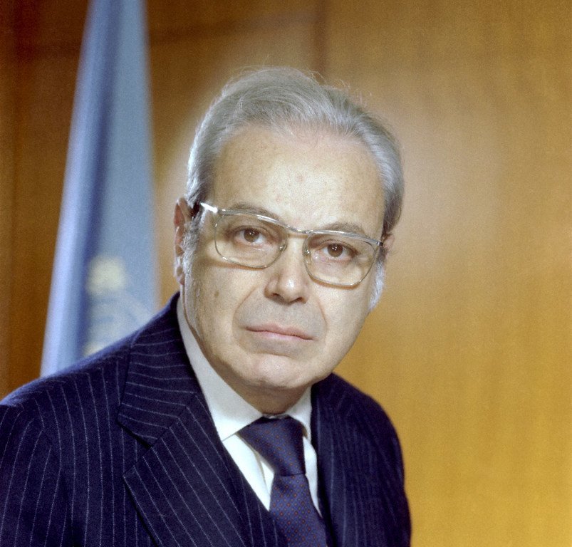 Хавьер Перес де Куэльяр, пятый Генеральный секретарь ООН. 