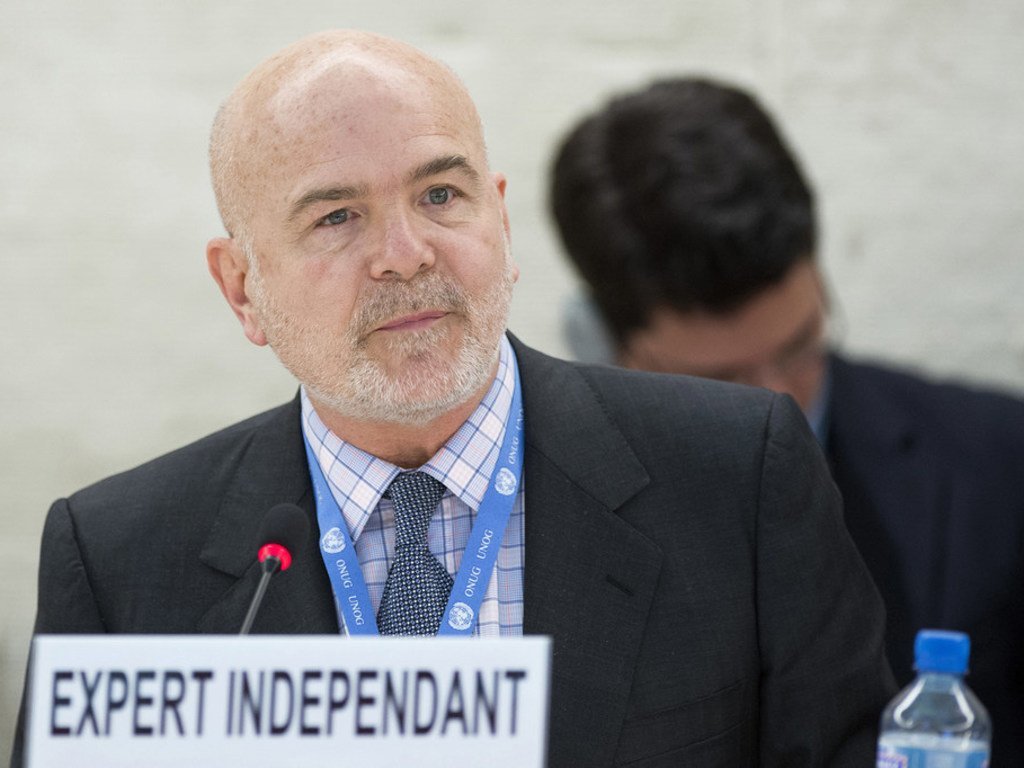 Michel Forst, Rapporteur spécial sur la situation des défenseurs des droits de l'homme.