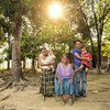 Familia de una zona rural de Guatemala. (Archivo)