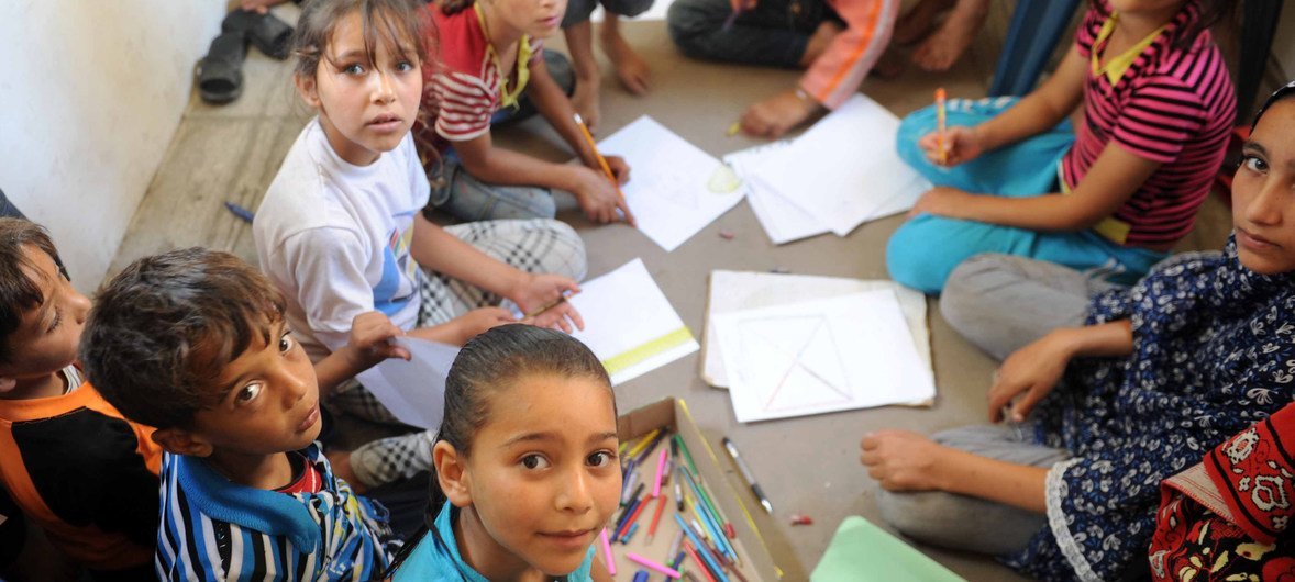 من الأرشيف -  أطفال من غزة