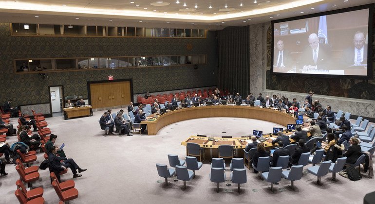 Enviado especial da ONU para informou o Conselho de Segurança sobre a Síria.  