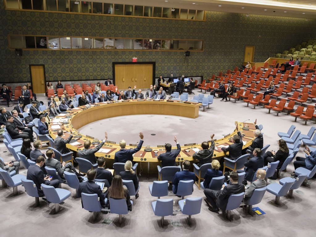安理会一致通过关于刚果民主共和国埃博拉疫情的第2439（2018）号决议。
