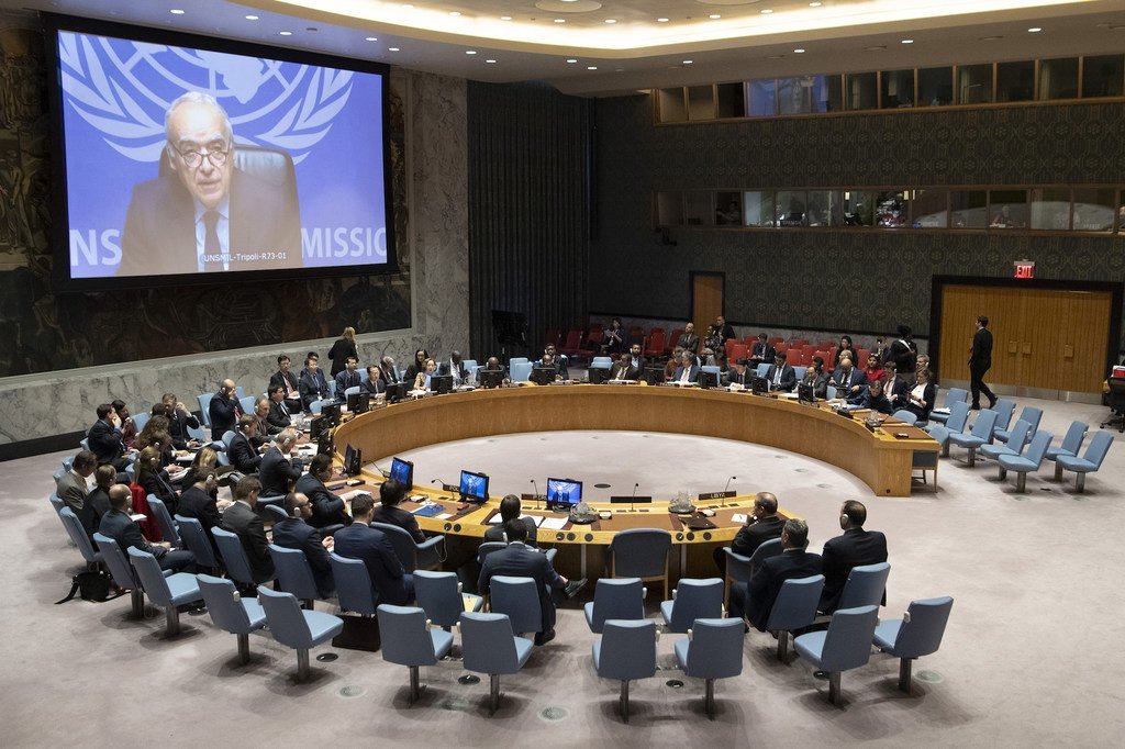Réunion du Conseil de sécurité sur la situation en Libye.