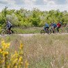 乌克兰东南部由联合国开发署协助建设的自行车道。
