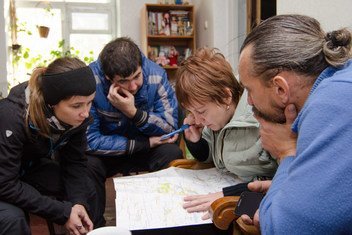 Pnud ajuda a desenhar uma rota de bicicleta para melhorar o turismo local na Ucrânia
