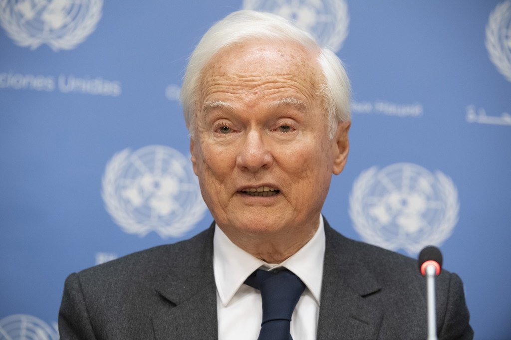 UN Special Rapporteur on the negative impacts of the unilateral coercive measures, Idriss Jazairy.