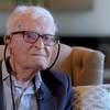 Harry Leslie Smith mwenye umri wa miaka 95, ambaye ni veterani wa vita ya pili ambaye alishuhudia janga la wakimbizi baada ya vita hiyo.