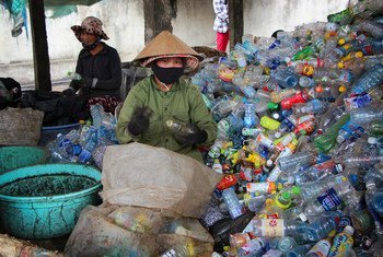 Women in Hoi An in Viet Nam have set up a waste management plan which not only recycles waste but also provides them with an income. (April 2017) 