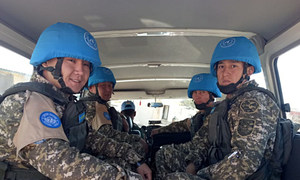 Миротворцы из Казахстана несут службу в составе контингента ООН в Ливане