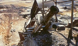 United Nations Special Commission Undertakes Inspections Aimed at Eliminating Iraq's Weapons of Mass Destruction. Archival photo, 1995.