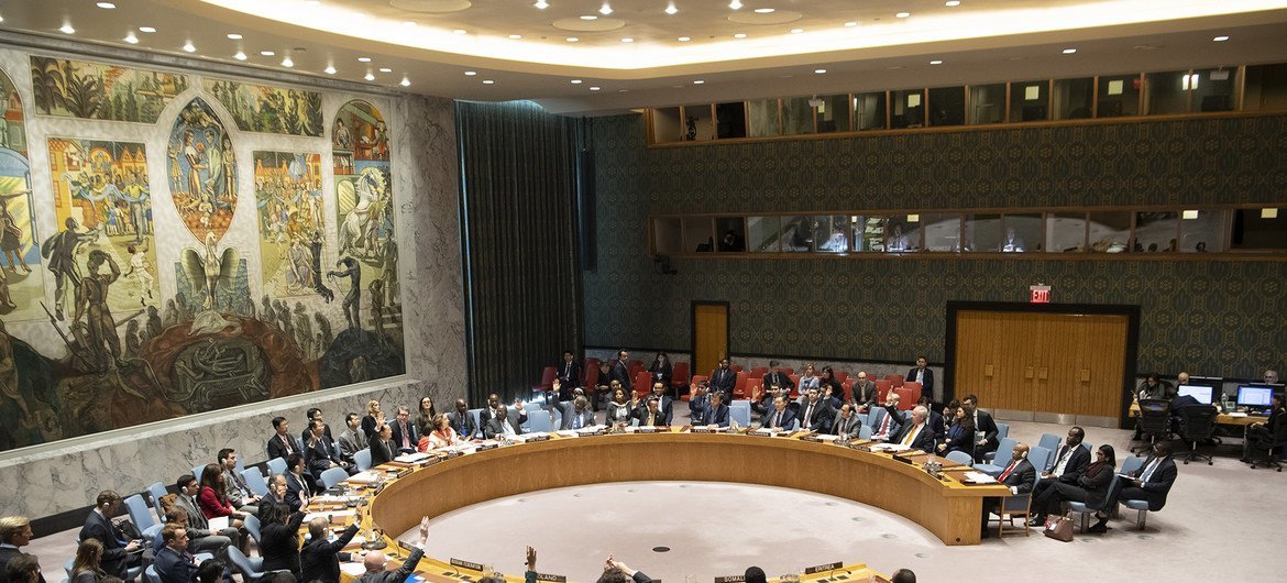 Los miembros del consejo de Seguridad votan la resolución que sirvió para levantar las sanciones contra Eritrea.