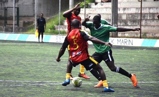 Em 2018, Angola disputou a semifinal com Níger na Copa do Brasil de Refugiados