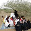 أرشيف: فصل دراسي في إحدى مدارس محافظة الحديدة اليمنية.