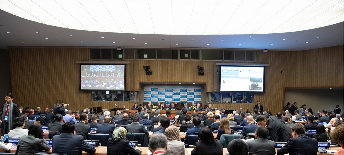 الأمين العام أنطونيو غوتيريش يخاطب المنتدى العالمي الثامن لتحالف الحضارات التابع للأمم المتحدة