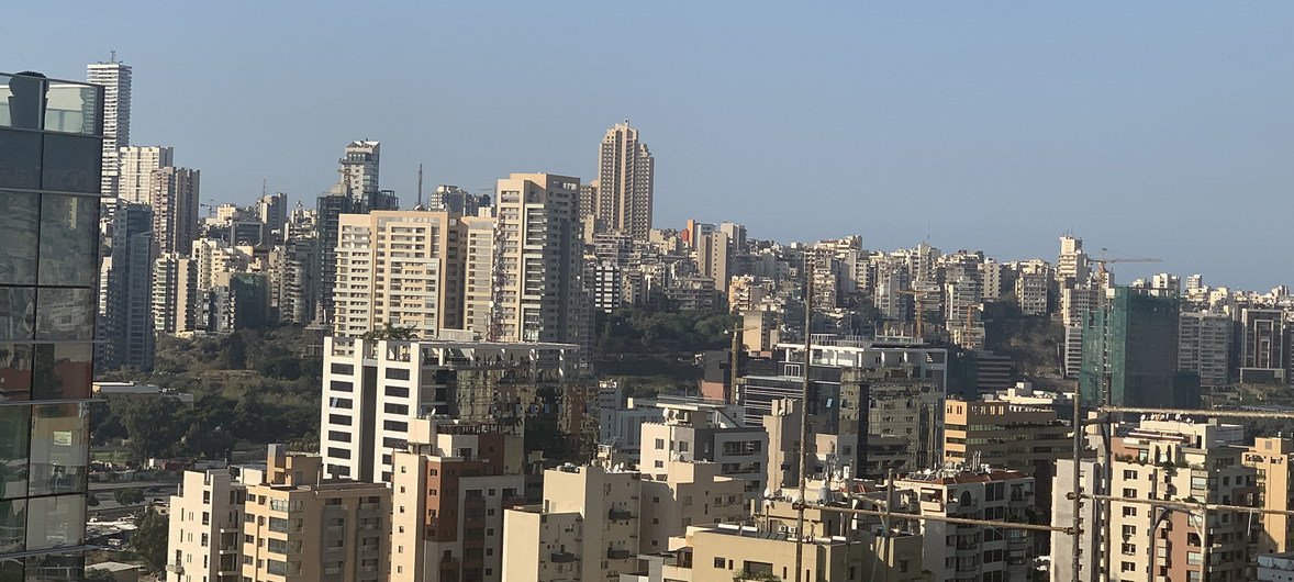 Capital do país, Beirute, onde aconteceram explosões