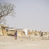 Mafa, un camp pour personnes déplacées dans l'Etat de Borno, au nord-est du Nigéria, en janvier 2018.