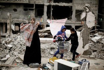 加沙的房屋以及供水和供电在2014-15年的暴力冲突中遭到严重破坏。