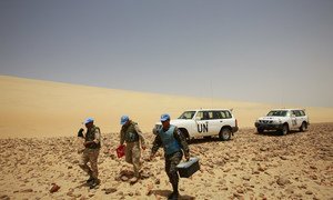 Des Casques bleus sont stationnés au Sahara occidental depuis 1991 dans le cadre de la Mission de l'ONU, la MINURSO (archives).