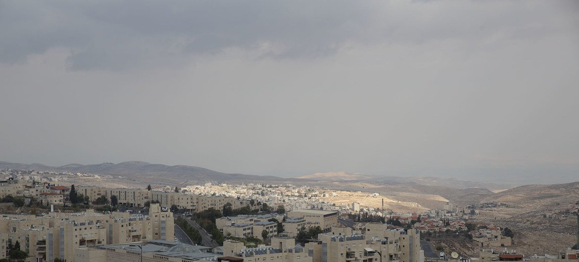 A settlement in east Jerusalem. (file)