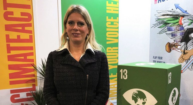 Professor Diana Ürge-Vorsatz, Review Editor of the 2018 IPCC special report, "Global Warming of 1.5 °,” in an interview with UN News at COP24 conference in Katowice, Poland.  