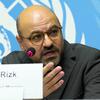 Samuel Rizk, Senior Regional Manager for the UN Development Programme (UNDP) at a press conference in Geneva.