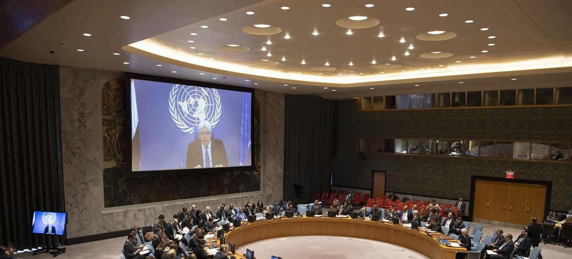 Security Council meeting on The situation in the Middle East.