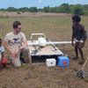 World’s first drone-delivered vaccine in Vanuatu. The vaccine delivery covered almost 40 kilometers of rugged mountainous terrain from Dillon’s Bay on the west side of the island to the east landing in remote Cook’s Bay,