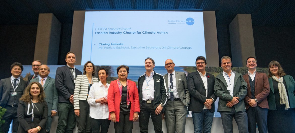 Plusieurs entreprises du secteur vestimentaire ont pris l’engagement à la Conférence de l’ONU sur le climat (COP24) à Katowice, en Pologne, d’agir contre les changements climatiques.