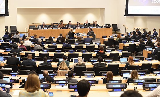 Joint Meeting of ECOSOC and the Second Committee - “Circular Economy for the SDGs: From Concept to Practice. 10 October 2018.
