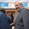 Nicholas Haysom, the UN Secretary-General’s Special Representative for Somalia meets Somali officials in November 2018.