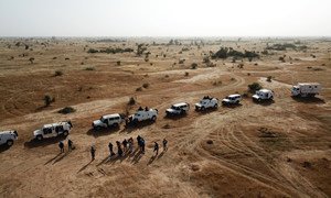 Senegalese peacekeepers from the UN peacekeeping mission, MINUSMA, patrol Koro, in Mali’s central Mopti region. (December 2018)